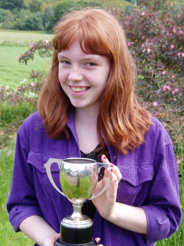 Harriet MacDonald, winner of the Colmar Cup (solo singing) 2003